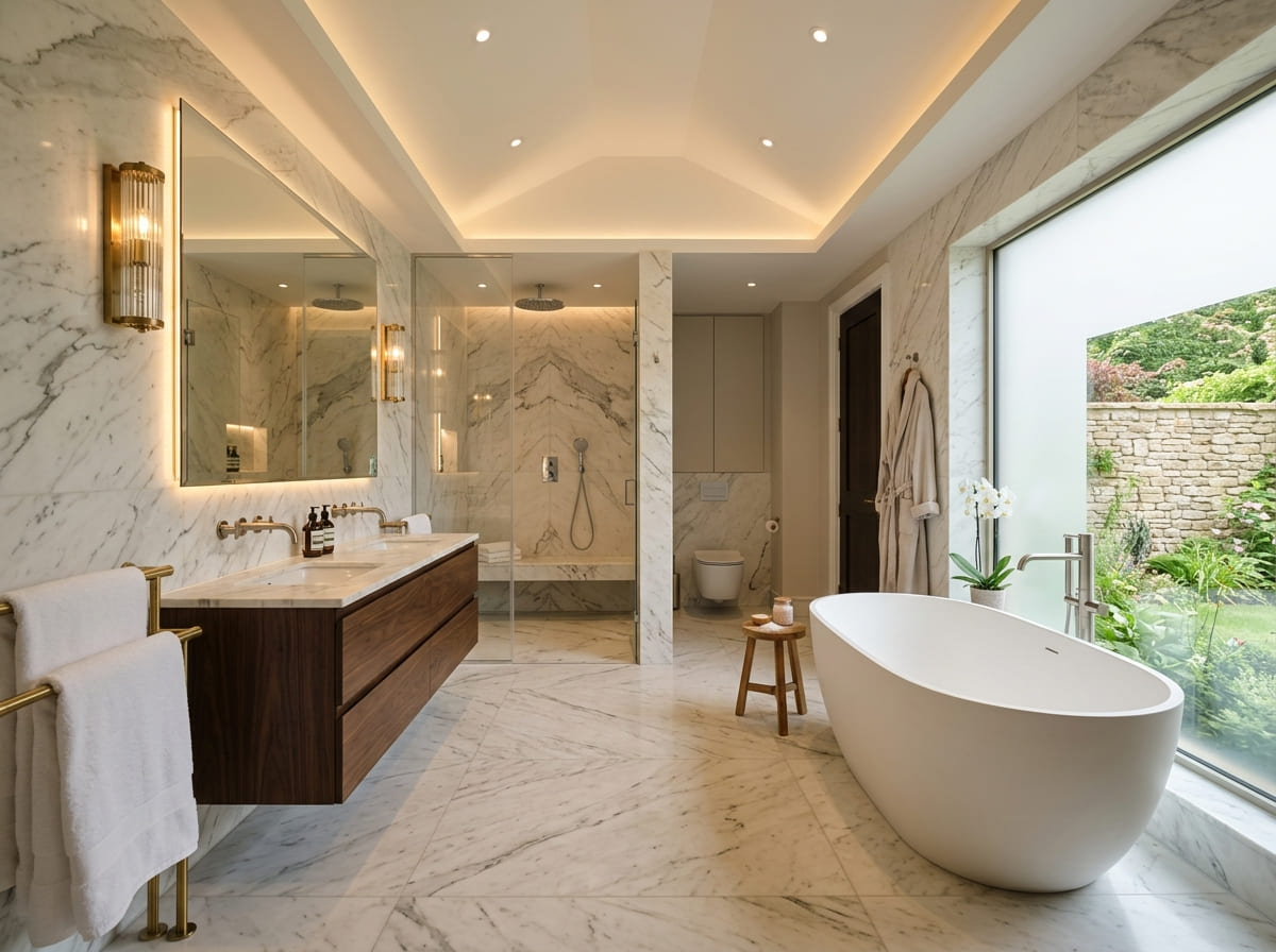 Custom Bathroom Renovation in Pleasanton
